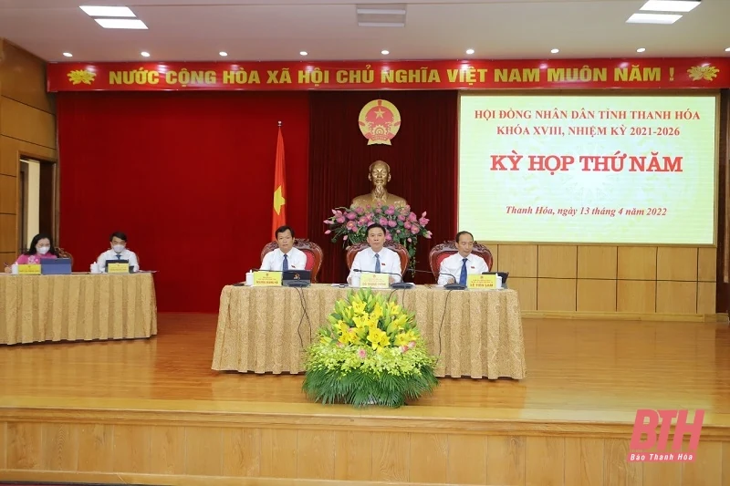 Kỳ họp thứ 5, HĐND tỉnh Thanh Hóa khóa XVIII: Quyết nghị nhiều nội dung quan trọng, định hướng cho sự phát triển trong giai đoạn tới