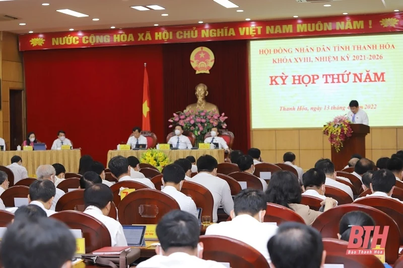 Kỳ họp thứ 5, HĐND tỉnh Thanh Hóa khóa XVIII: Quyết nghị nhiều nội dung quan trọng, định hướng cho sự phát triển trong giai đoạn tới