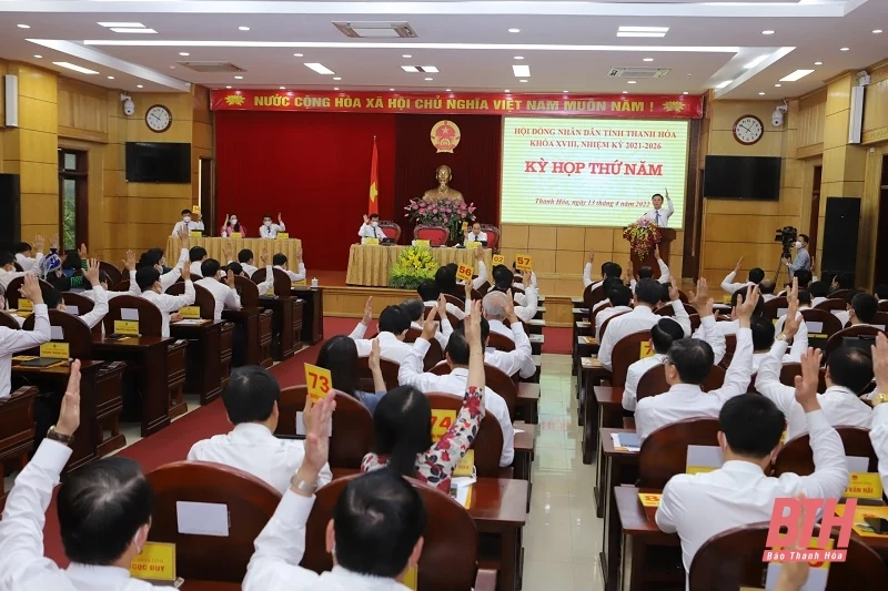 Kỳ họp thứ 5, HĐND tỉnh Thanh Hóa khóa XVIII: Quyết nghị nhiều nội dung quan trọng, định hướng cho sự phát triển trong giai đoạn tới