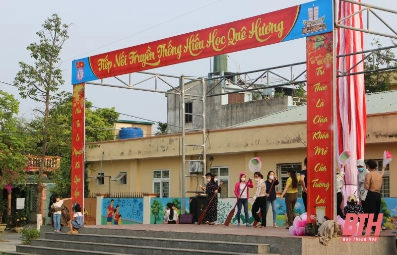 Huyện Hoằng Hóa gấp rút chuẩn bị Lễ hội Bút Nghiên năm 2022