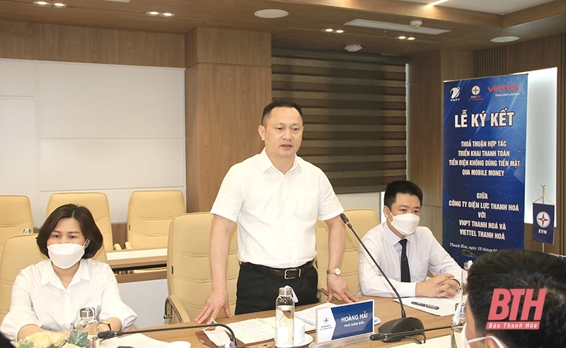 Triển khai thanh toán tiền điện không dùng tiền mặt qua Mobile Money trên địa bàn tỉnh Thanh Hóa