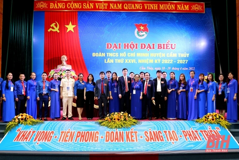 Đại hội đại biểu Đoàn TNCS Hồ Chí Minh huyện Cẩm Thủy nhiệm kỳ 2022-2027