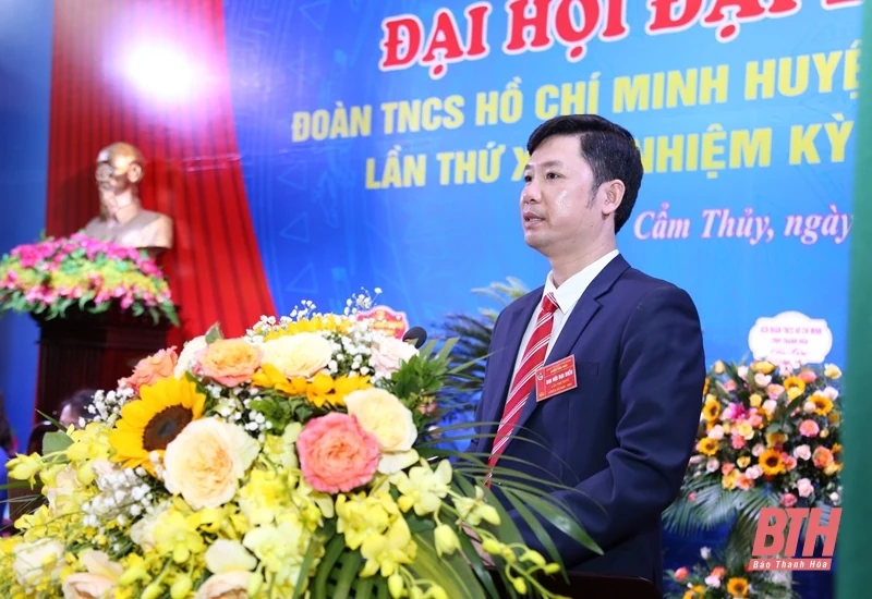 Đại hội đại biểu Đoàn TNCS Hồ Chí Minh huyện Cẩm Thủy nhiệm kỳ 2022-2027