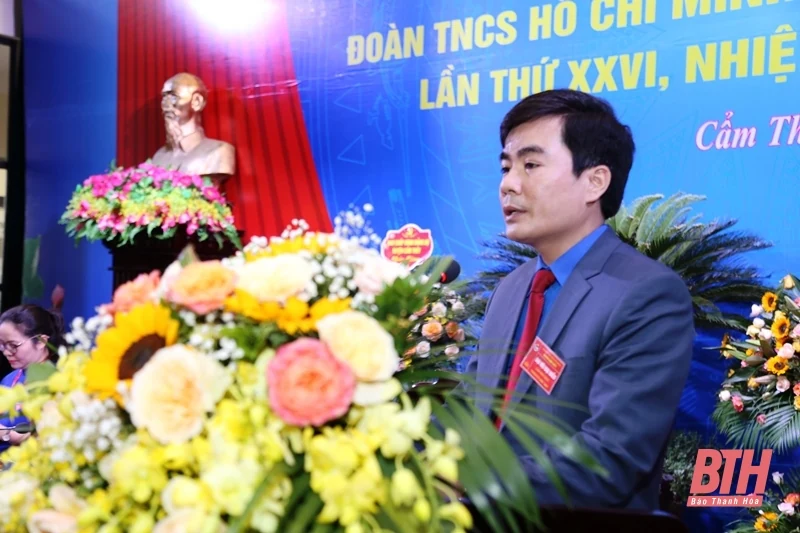 Đại hội đại biểu Đoàn TNCS Hồ Chí Minh huyện Cẩm Thủy nhiệm kỳ 2022-2027