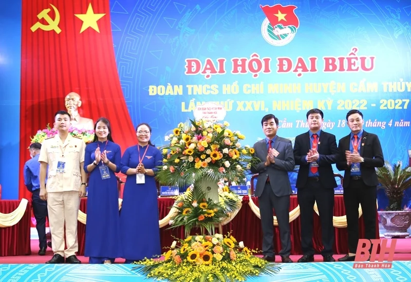 Đại hội đại biểu Đoàn TNCS Hồ Chí Minh huyện Cẩm Thủy nhiệm kỳ 2022-2027