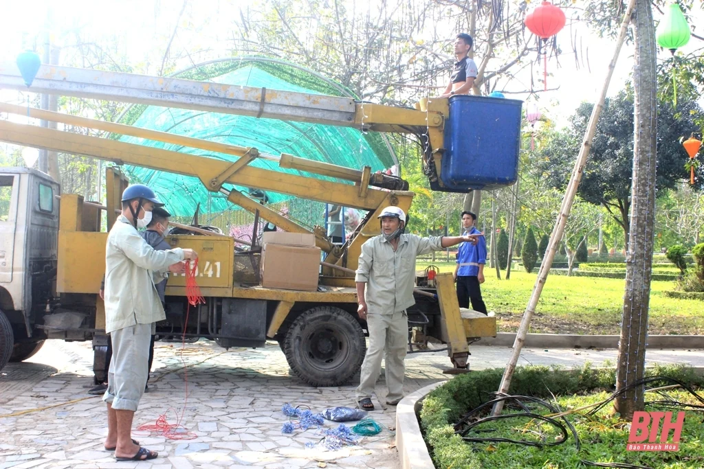 Gấp rút chuẩn bị cho sự kiện “Tuần văn hóa thành phố Thanh Hóa- thành phố Hội An”