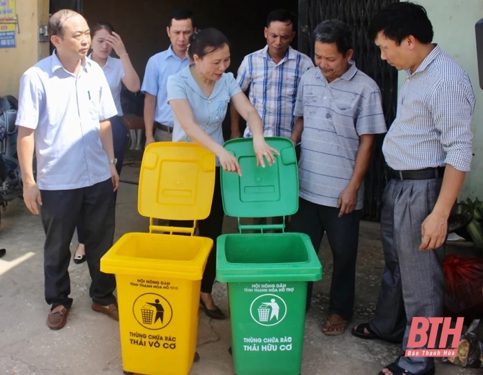 Hiệu quả từ các mô hình bảo vệ môi trường của hội nông dân