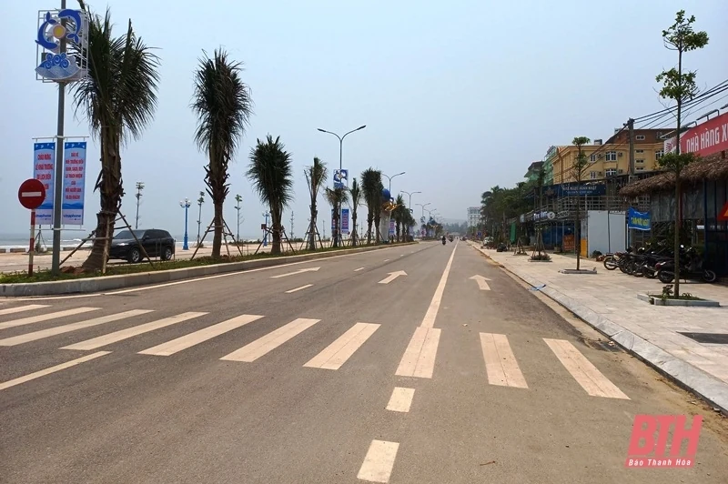 Tăng cường lực lượng đảm bảo trật tự, ATGT phục vụ lễ khai trương du lịch biển Nghi Sơn 2022