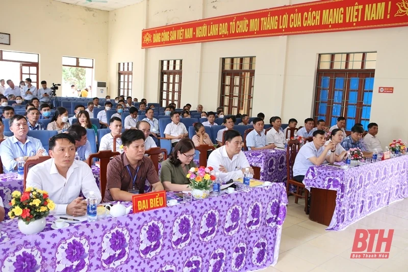 Ra mắt mô hình điểm “Chính quyền thân thiện, vì Nhân dân phục vụ” tại thị trấn Hậu Lộc