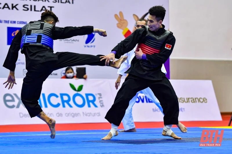 Nhiều cảm xúc trong ngày Pencak Silat ra quân các nội dung đối kháng