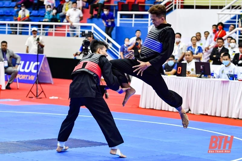 Nhiều cảm xúc trong ngày Pencak Silat ra quân các nội dung đối kháng