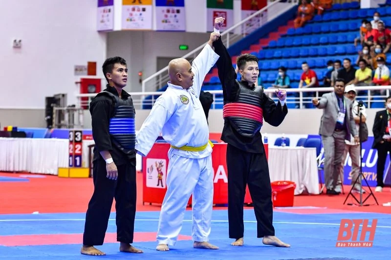 Nhiều cảm xúc trong ngày Pencak Silat ra quân các nội dung đối kháng
