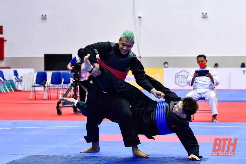 Nhiều cảm xúc trong ngày Pencak Silat ra quân các nội dung đối kháng