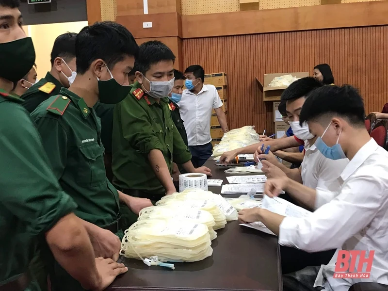 Sôi nổi ngày hội hiến máu tình nguyện huyện Lang Chánh