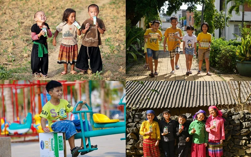 Vinamilk khởi động hành trình năm thứ 15 của Quỹ sữa Vươn cao Việt Nam với 1,9 triệu ly sữa trao tặng trẻ em khó khăn