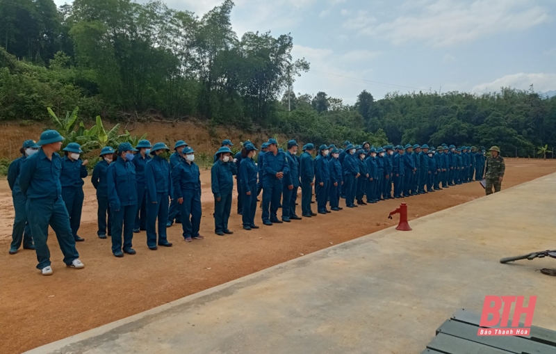 Quan Sơn triển khai công tác phòng, chống thiên tai, tìm kiếm cứu nạn và phòng thủ dân sự năm 2022