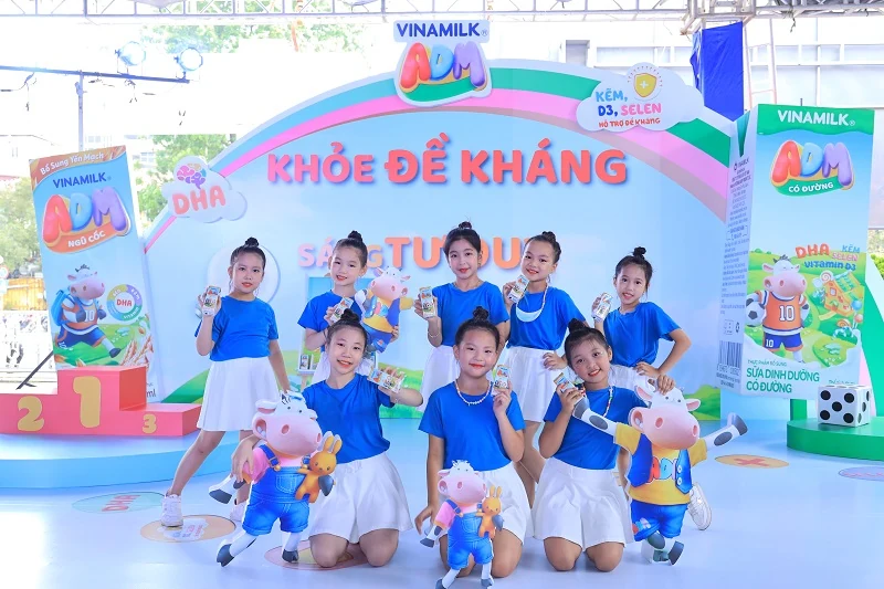 Vinamilk hưởng ứng ngày Sữa thế giới và Quốc tế thiếu nhi với nhiều hoạt động thú vị