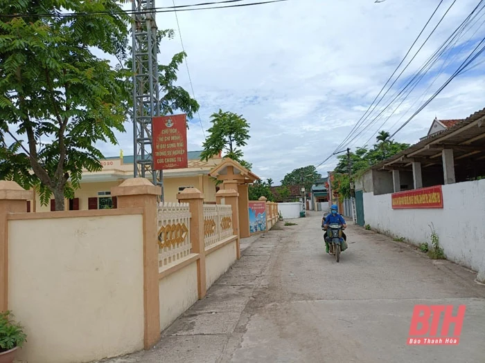 Phát huy vai trò của cán bộ, đảng viên trong xây dựng nông thôn mới ở huyện Hậu Lộc