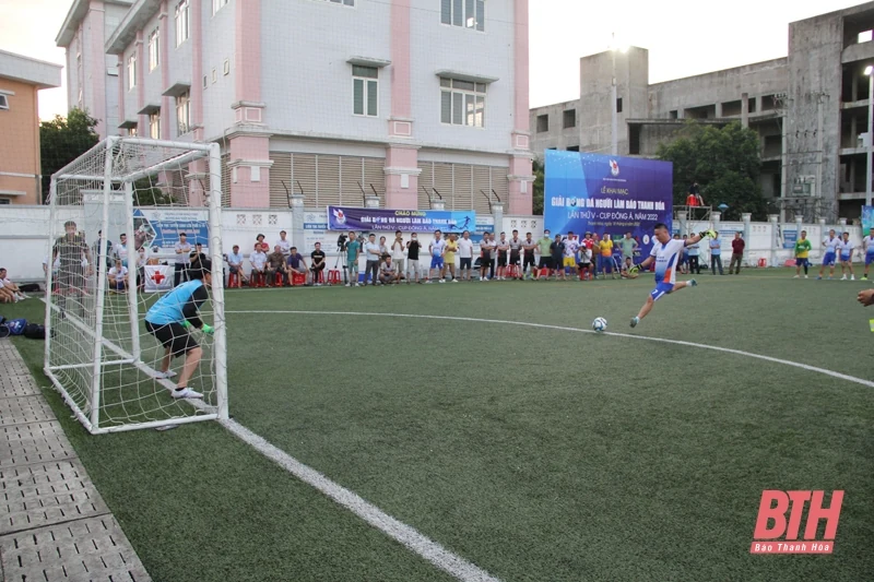 Giải bóng đá Người làm báo Thanh Hóa lần thứ V - Cúp Đông Á 2022 thành công tốt đẹp
