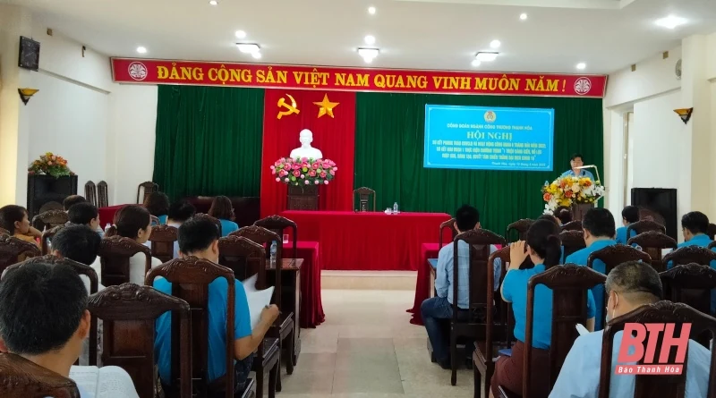 Công đoàn Ngành Công thương Thanh Hóa chăm lo việc làm, đời sống cho người lao động