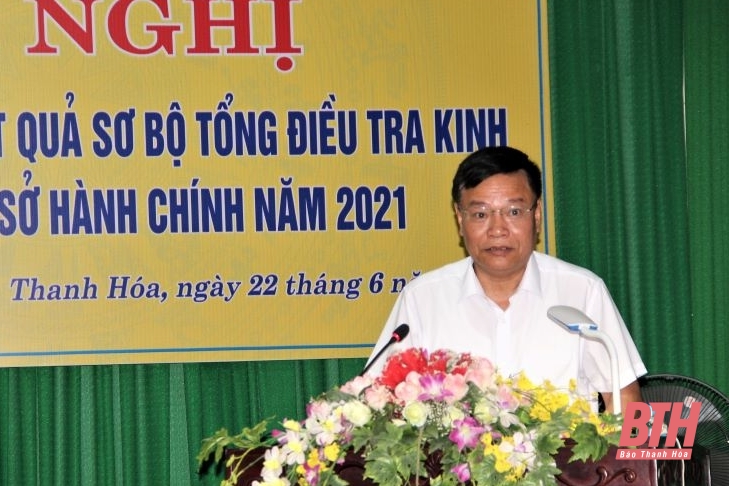 Công bố kết quả sơ bộ tổng điều tra kinh tế và điều tra cơ sở hành chính năm 2021