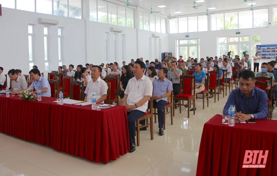 Đoàn ĐBQH tỉnh Thanh Hóa tiếp xúc cử tri huyện Hoằng Hoá và TP Sầm Sơn