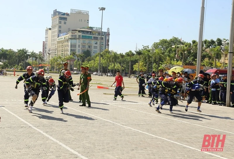 Hội thi thể thao nghiệp vụ cứu nạn, cứu hộ toàn quốc lần thứ II năm 2022 - vòng loại Cụm III tại Thanh Hóa