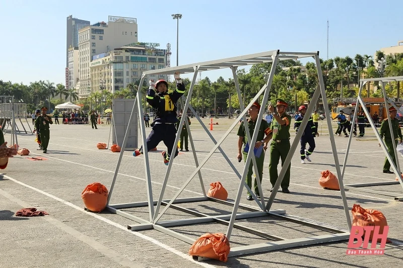 Hội thi thể thao nghiệp vụ cứu nạn, cứu hộ toàn quốc lần thứ II năm 2022 - vòng loại Cụm III tại Thanh Hóa