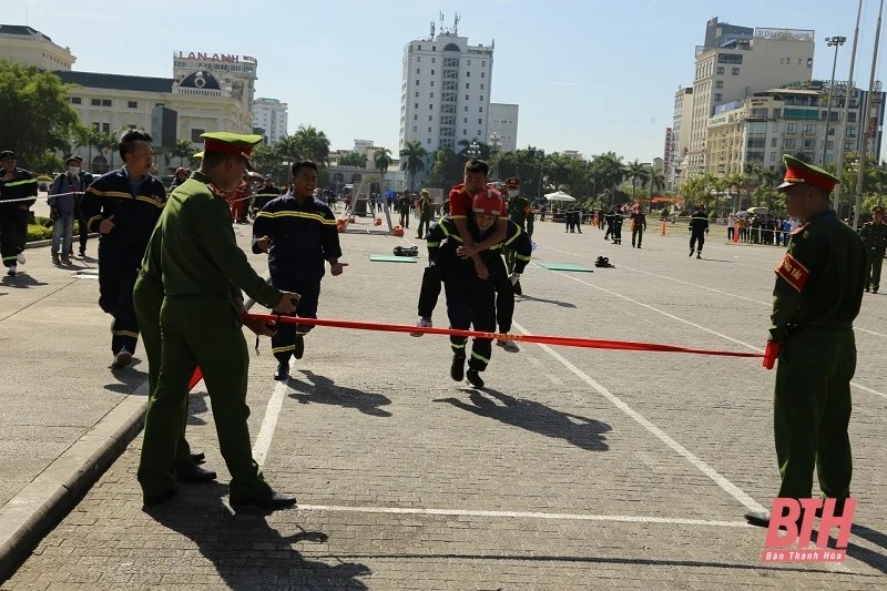 Hội thi thể thao nghiệp vụ cứu nạn, cứu hộ toàn quốc lần thứ II năm 2022 - vòng loại Cụm III tại Thanh Hóa