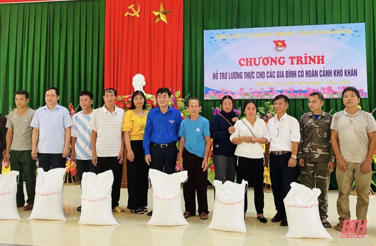Hỗ trợ 100 tấn gạo cho người dân có hoàn cảnh khó khăn huyện Mường Lát