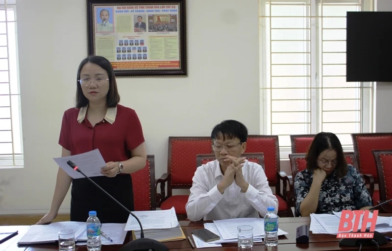 Ban Pháp chế HĐND tỉnh thẩm tra các tờ trình, dự thảo nghị quyết tại Kỳ họp thứ 7, HĐND tỉnh khóa XVIII
