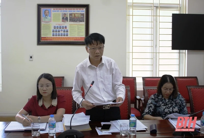 Ban Pháp chế HĐND tỉnh thẩm tra các tờ trình, dự thảo nghị quyết tại Kỳ họp thứ 7, HĐND tỉnh khóa XVIII
