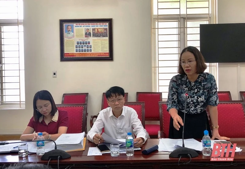 Ban Pháp chế HĐND tỉnh thẩm tra các tờ trình, dự thảo nghị quyết tại Kỳ họp thứ 7, HĐND tỉnh khóa XVIII