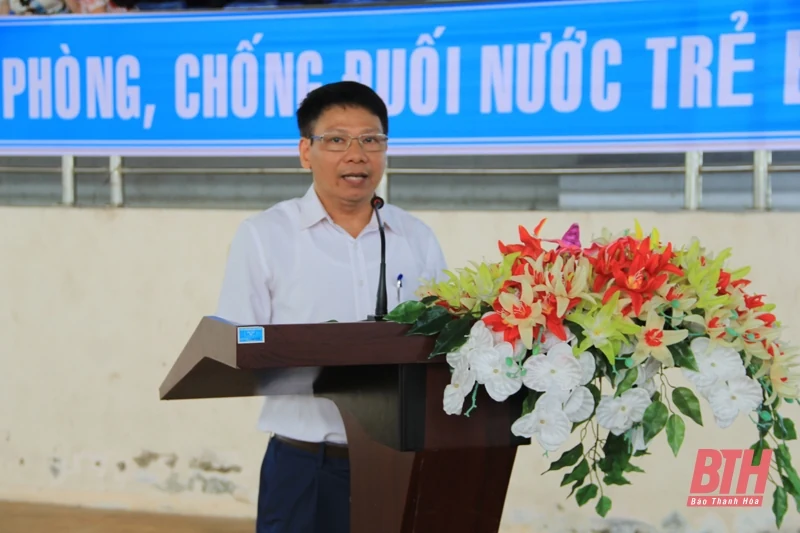 Huyện Quảng Xương khai mạc hè, Ngày Olympic trẻ em và phát động toàn dân tập luyện môn bơi phòng, chống đuối nước