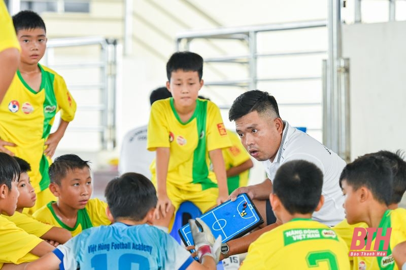 U11 Việt Hùng Thanh Hóa rèn quân tại Giải tứ hùng chuẩn bị cho VCK U11 toàn quốc