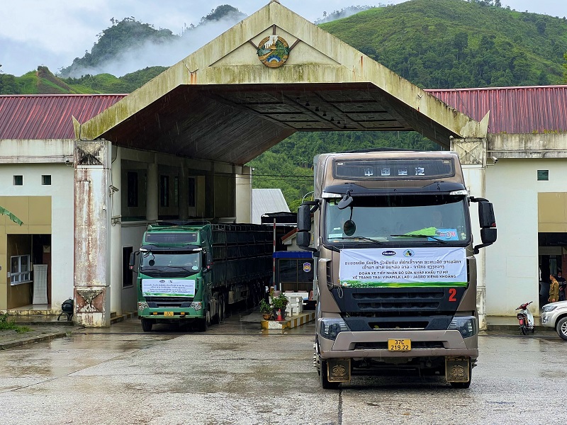 Trang trại Vinamilk Lao-Jagro tiếp nhận đàn bò sữa 1.000 con đầu tiên nhập khẩu từ mỹ