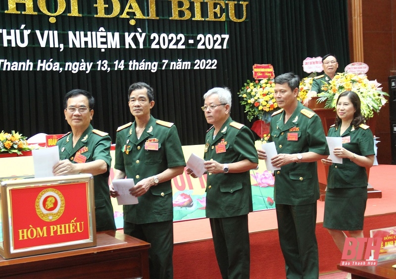 Đại hội đại biểu Hội Cựu chiến binh TP Thanh Hóa lần thứ VII