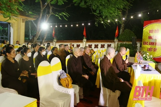 TP Sầm Sơn tổ chức lễ cầu siêu, thắp nến tri ân và kỷ niệm 75 năm ngày Thương binh Liệt sĩ