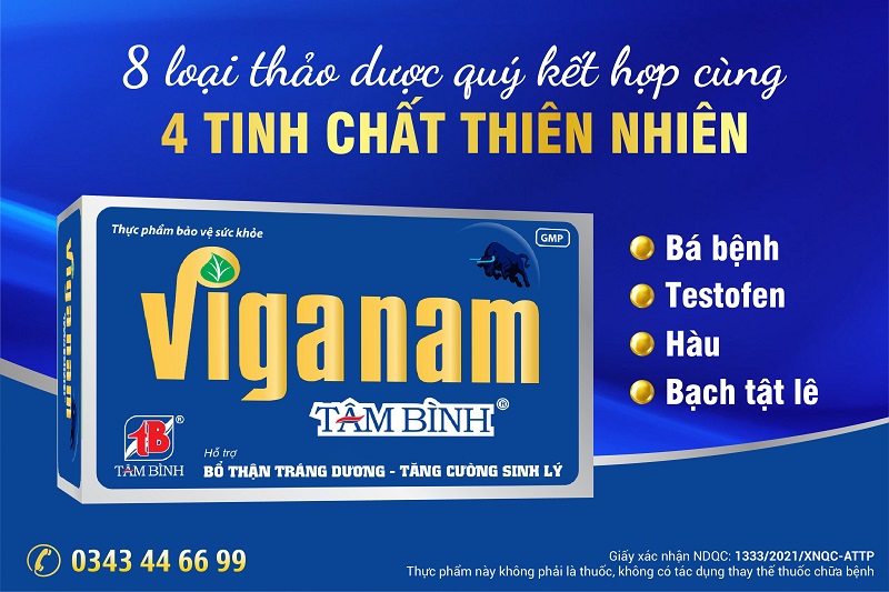 Viganam Tâm Bình: Mua 6 tặng 1, áp dụng toàn quốc