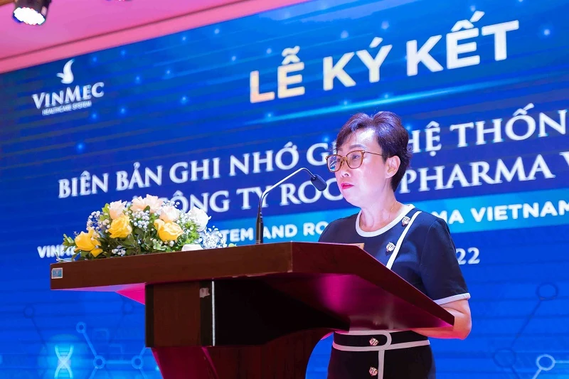 Vinmec hợp tác với Roche Pharma Việt Nam trong nghiên cứu và điều trị ung thư