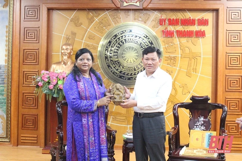 Phó Chủ tịch Thường trực UBND tỉnh Nguyễn Văn Thi tiếp cố vấn cao cấp về nông nghiệp, Viện nghiên cứu Quốc gia Ấn Độ
