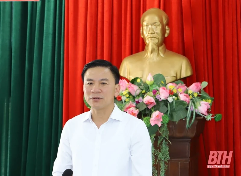 Xây dựng Ngọc Lặc trở thành huyện nông thôn mới vào năm 2025 và là 1 trong 3 huyện dẫn đầu khu vực miền núi của tỉnh