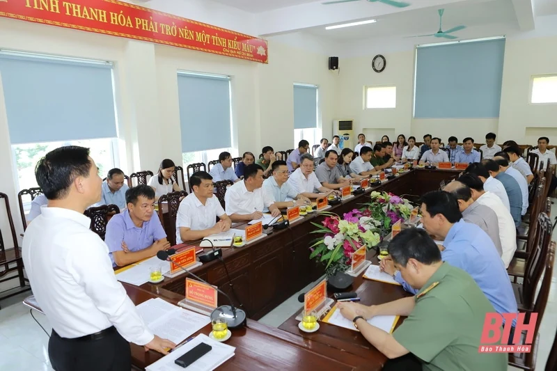 Xây dựng Ngọc Lặc trở thành huyện nông thôn mới vào năm 2025 và là 1 trong 3 huyện dẫn đầu khu vực miền núi của tỉnh