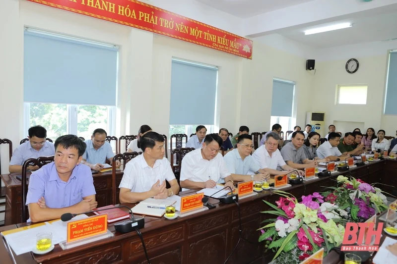 Xây dựng Ngọc Lặc trở thành huyện nông thôn mới vào năm 2025 và là 1 trong 3 huyện dẫn đầu khu vực miền núi của tỉnh