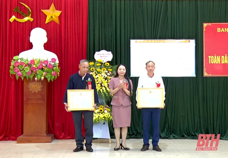 Xã Cẩm Liên (Cẩm Thủy) tổ chức “Ngày hội toàn dân bảo vệ an ninh Tổ quốc năm 2022”