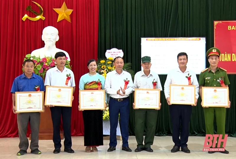 Xã Cẩm Liên (Cẩm Thủy) tổ chức “Ngày hội toàn dân bảo vệ an ninh Tổ quốc năm 2022”