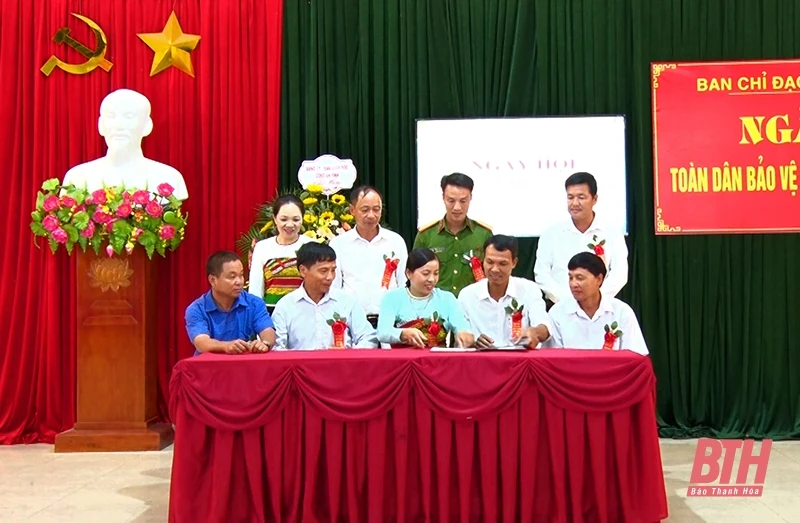 Xã Cẩm Liên (Cẩm Thủy) tổ chức “Ngày hội toàn dân bảo vệ an ninh Tổ quốc năm 2022”