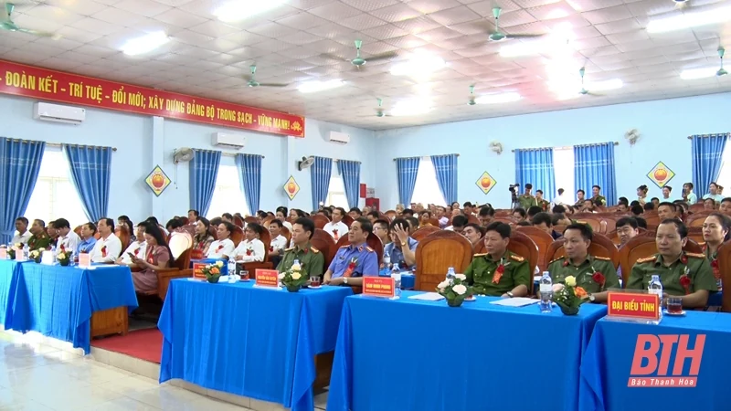 Xã Cẩm Liên (Cẩm Thủy) tổ chức “Ngày hội toàn dân bảo vệ an ninh Tổ quốc năm 2022”