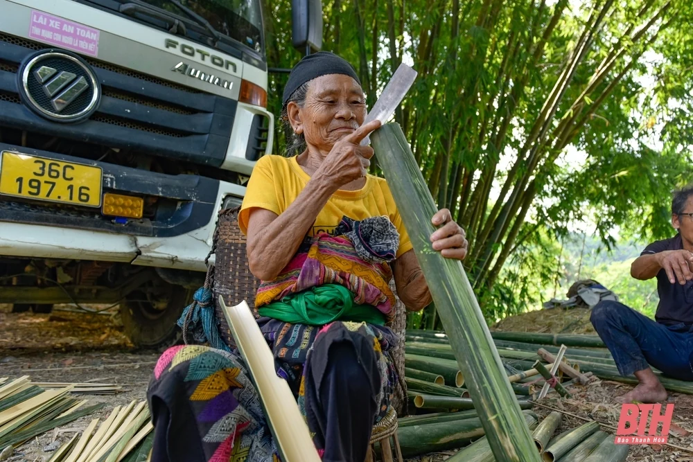 Nghề làm nan ở miền Tây xứ Thanh