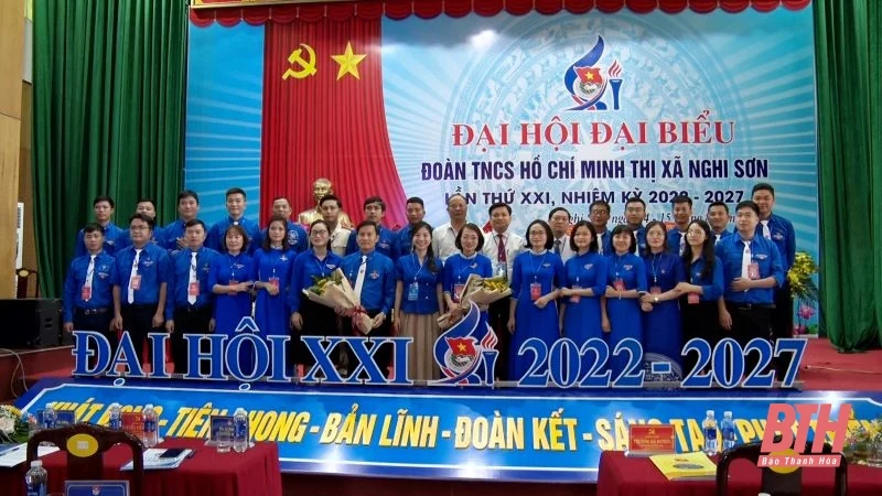 Đại hội đại biểu Đoàn TNCS Hồ Chí Minh thị xã Nghi Sơn lần thứ XXI, nhiệm kỳ 2022 - 2027